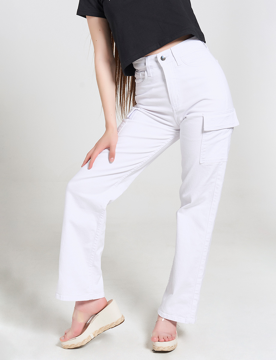 Pantalón Cargo Bota Ancha