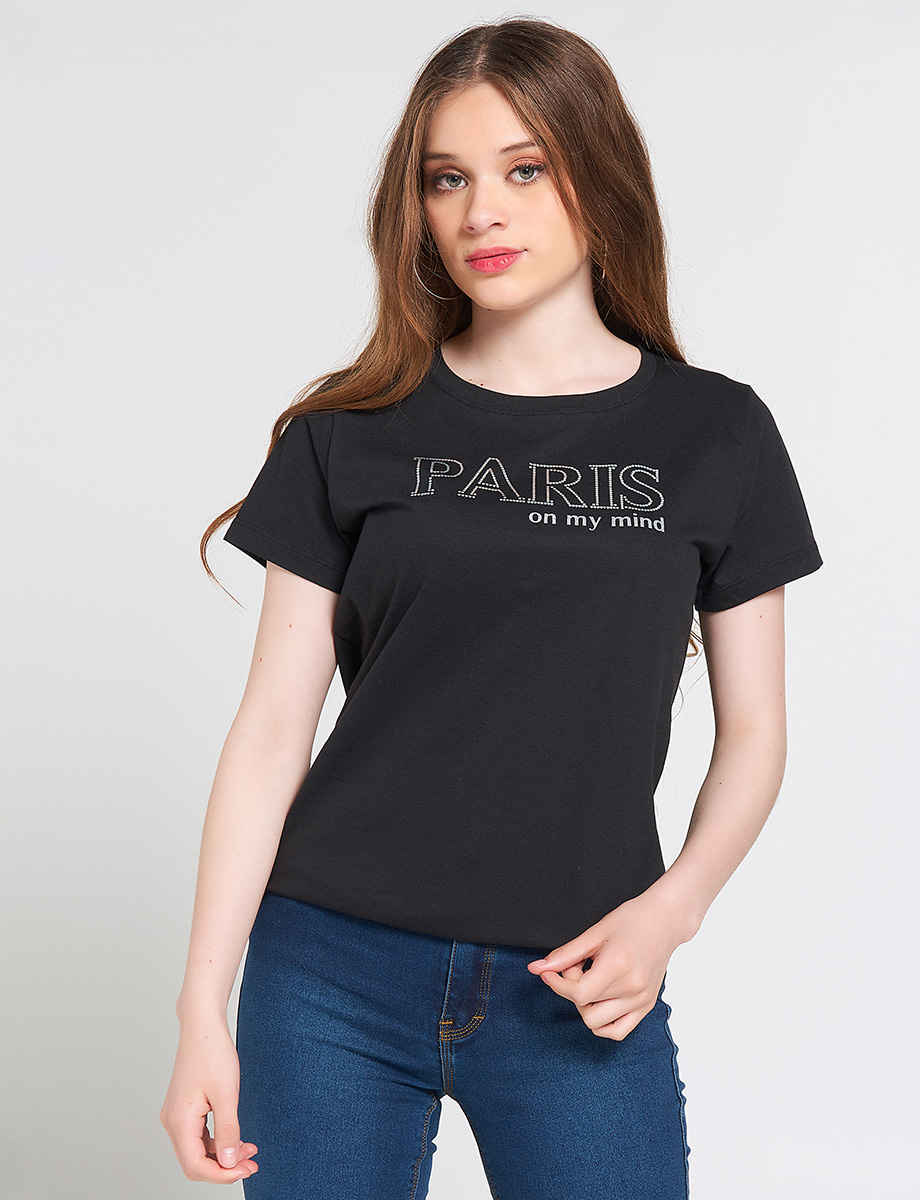 Camiseta Paris Unicolor