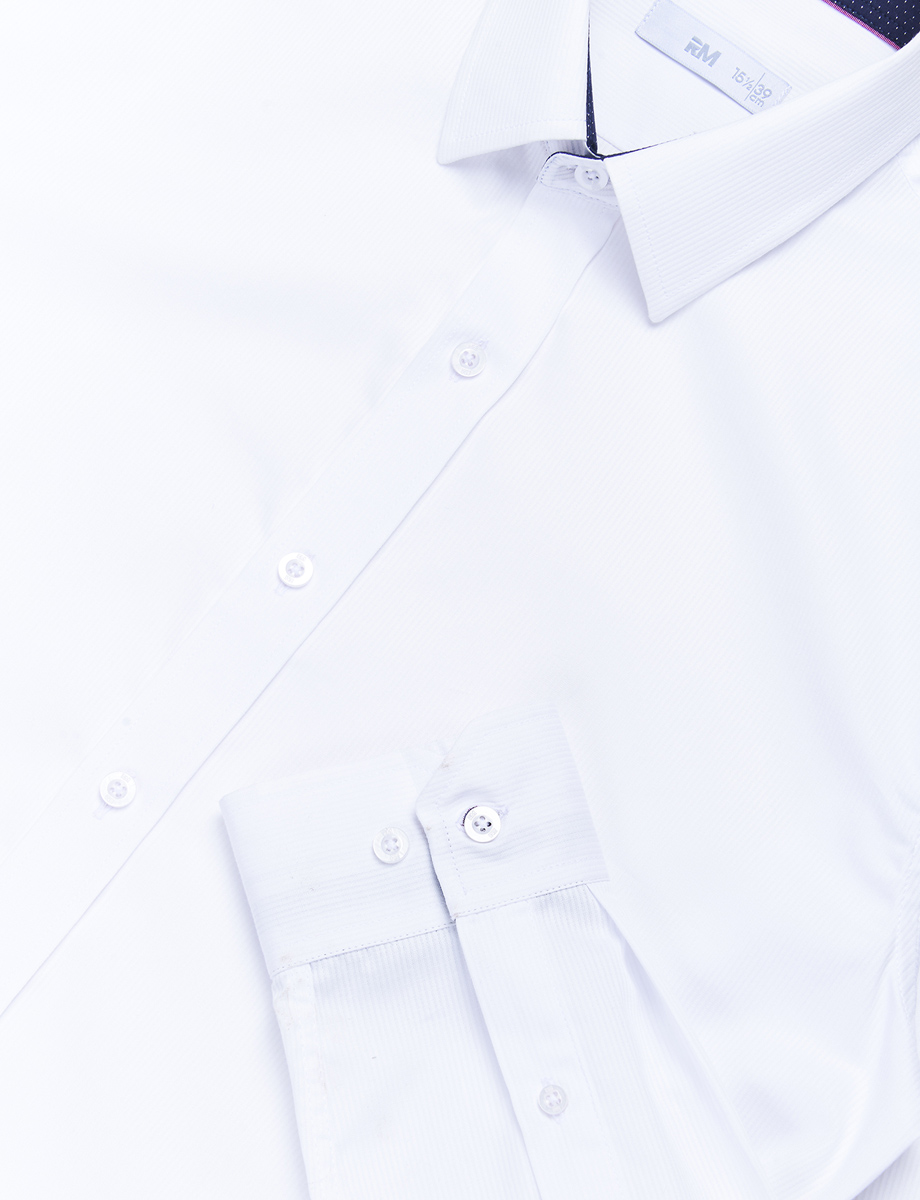 Camisa Manga Larga con Textura