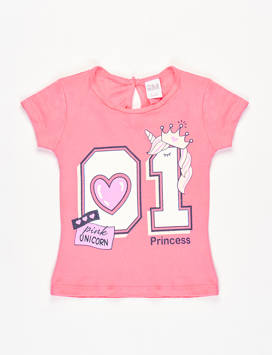 Camiseta Rosada Princess