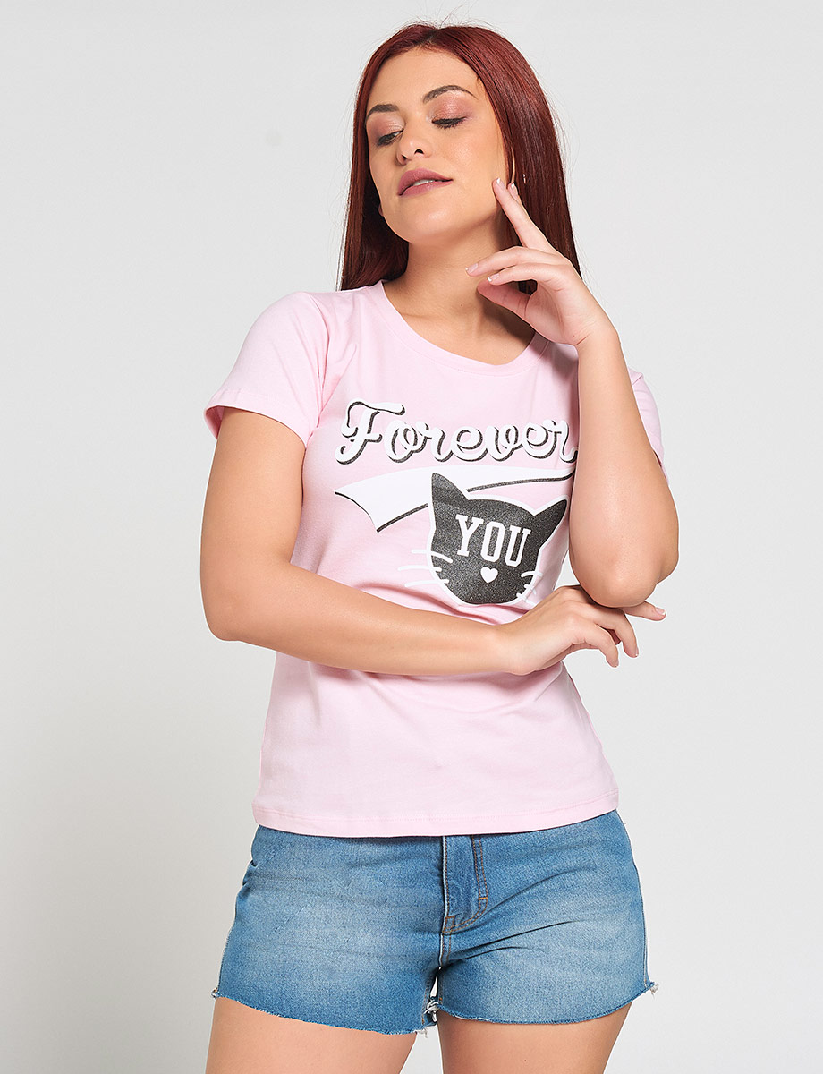 Camiseta Estampada Forever You