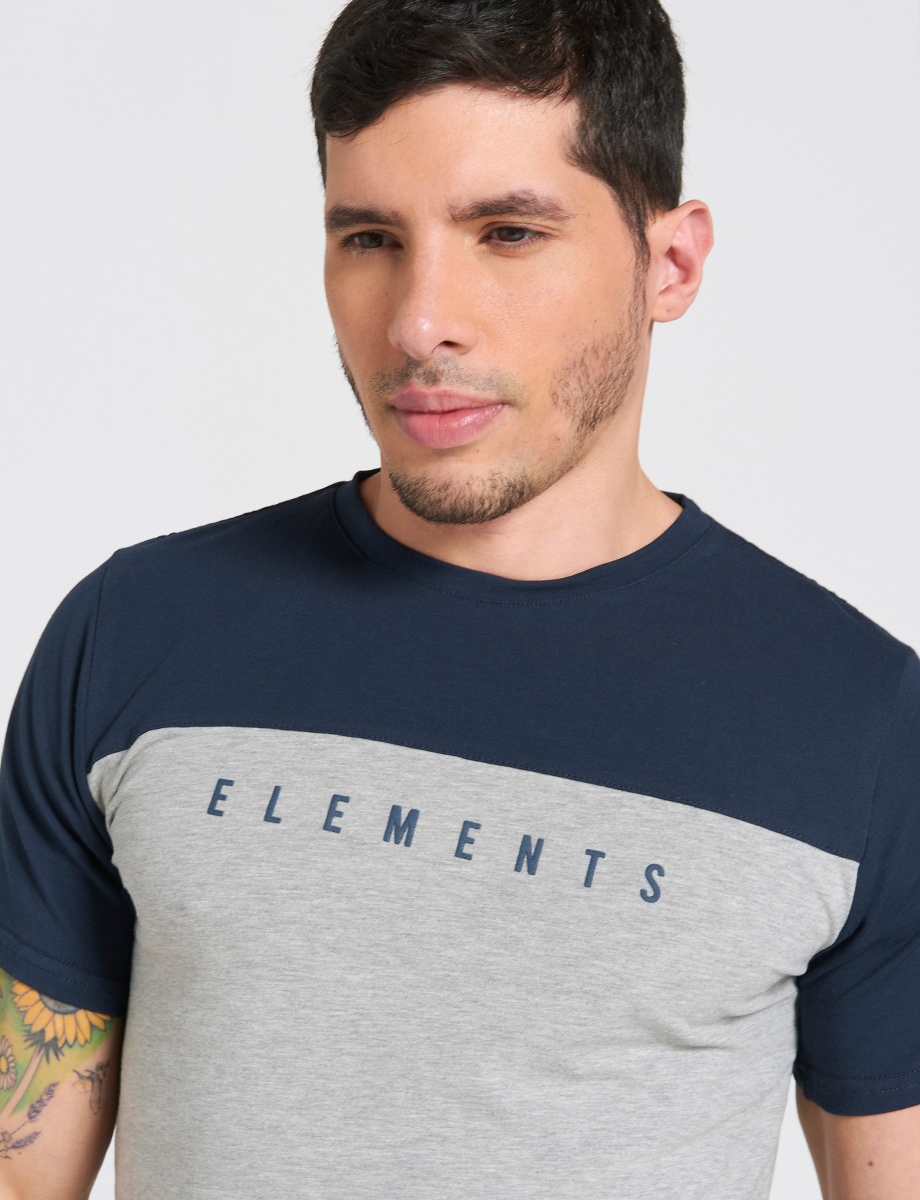 Camiseta Combinada Elements