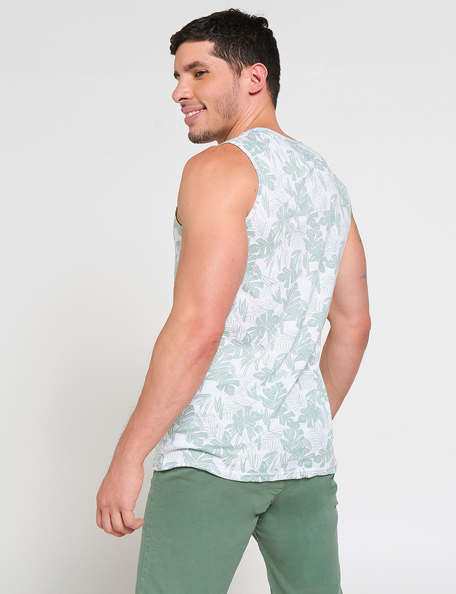 Bvd Estampado de Plantas