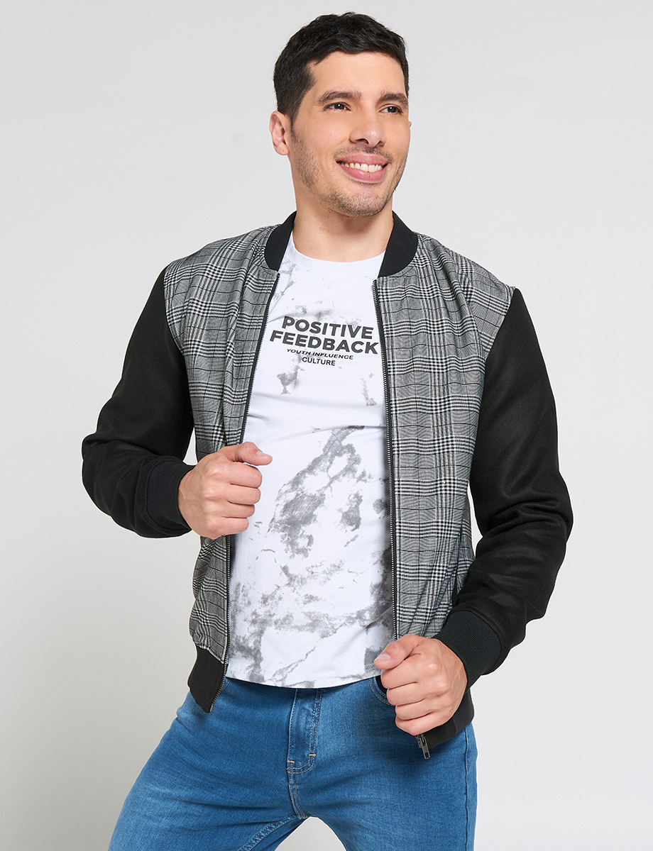 Chompa Bomber Cuadros