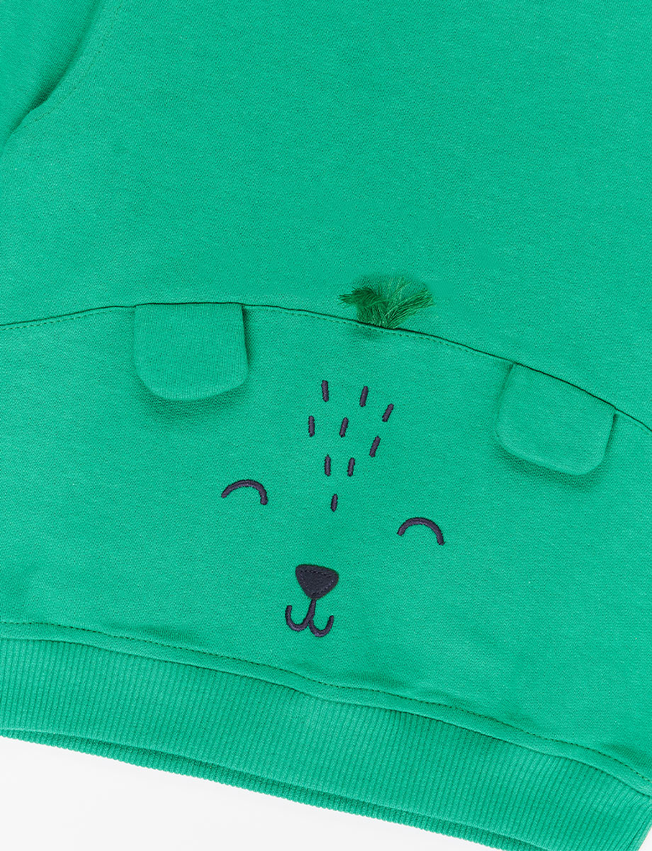 Buzo Flecce Verde