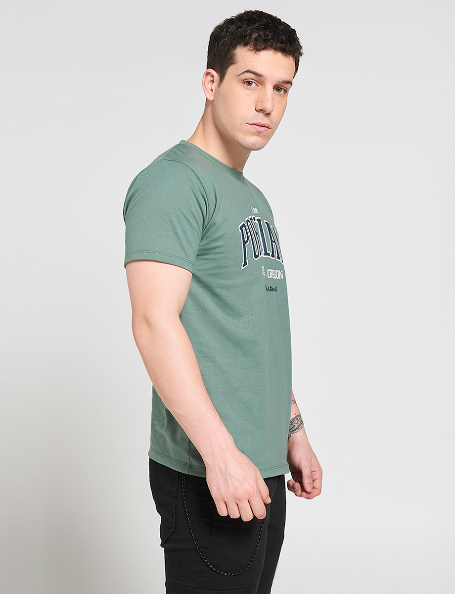 Camiseta Portland Verde militar