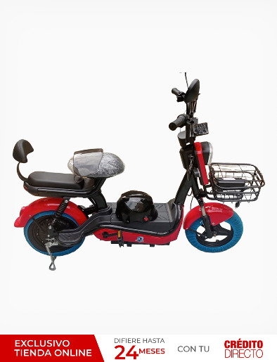 Scooter Eléctrico Rojo 500W Lamborbini