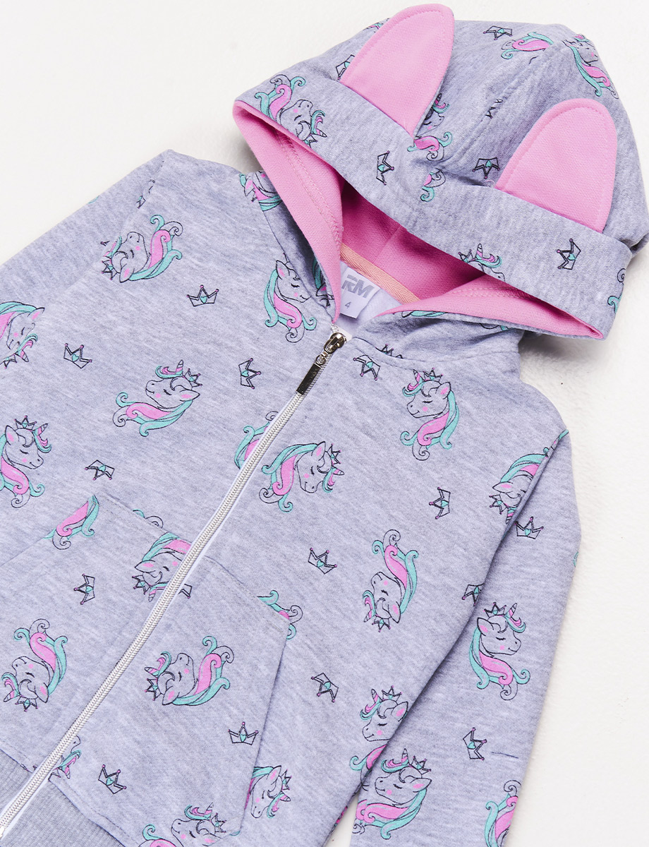 Chompa Estampada Unicornios