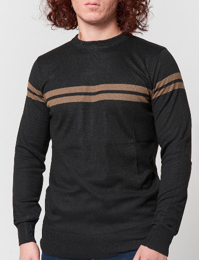 Sweater Bloque Negro