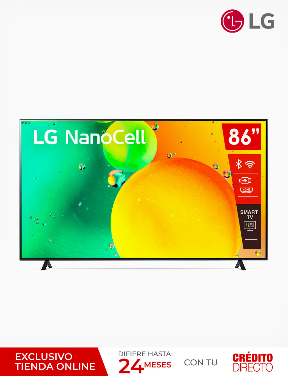 Smart TV 4K UHD NanoCell 86 Pulgadas | LG