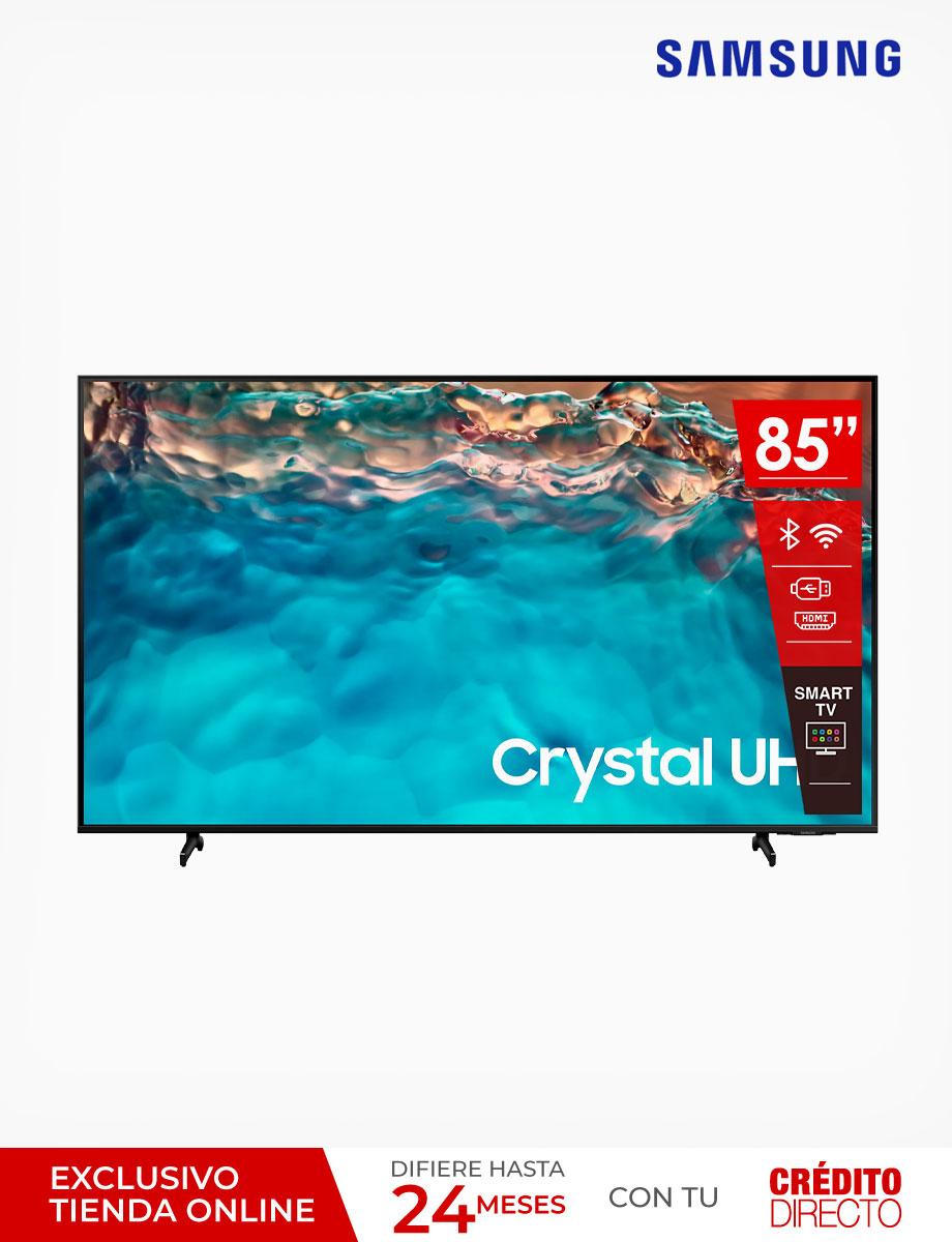 Smart TV Crystal UHD 4K 85 Pulgadas | Samsung
