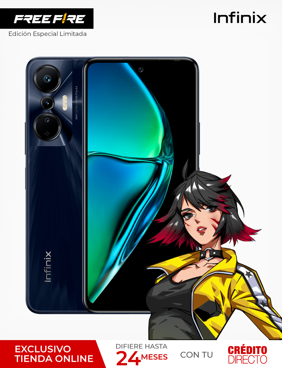 Smartphone HOT 20S 128GB Negro | Infinix