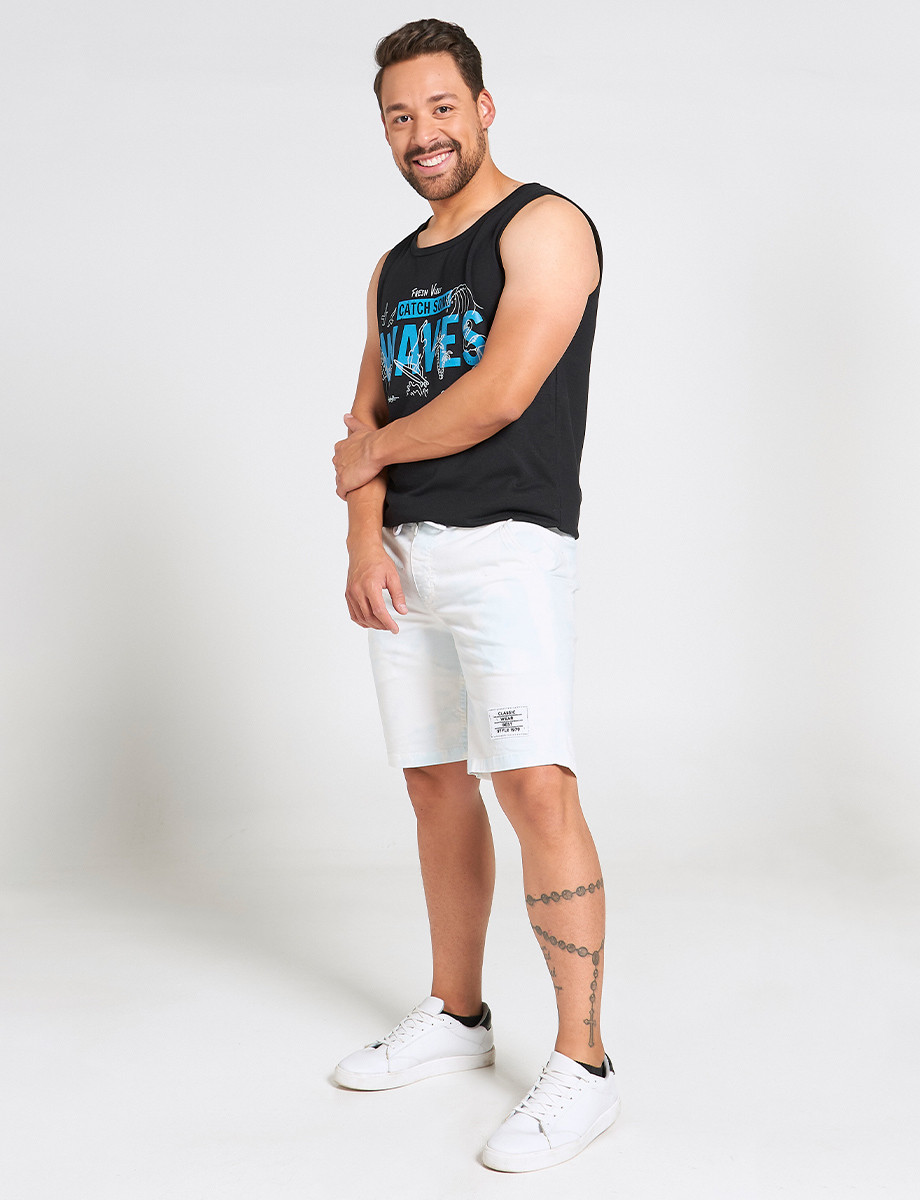 Bermuda Tie-dye con Parche