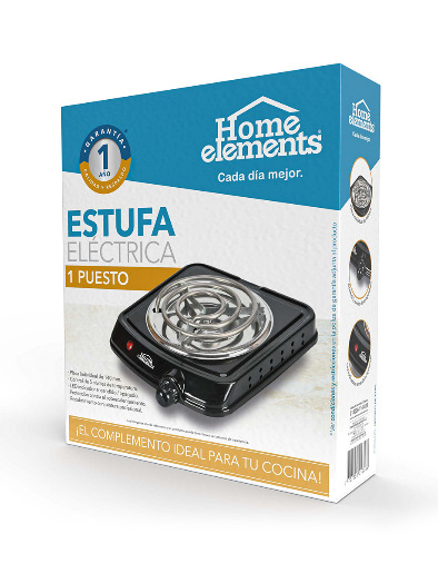 Cocineta Eléctrica 1000W | Home Elements