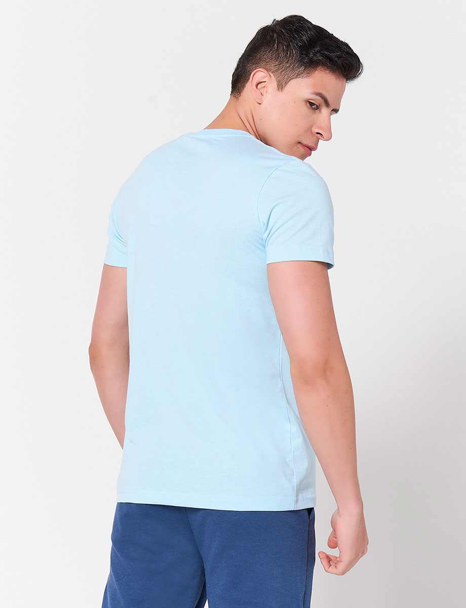 Camiseta Beach Turquesa