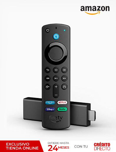 Fire TV Stick 4K con Control Remoto | <em class="search-results-highlight">Amazon</em>