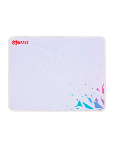 Combo Gamer Teclado + Mouse + Mouse Pad Blanco | Marvo