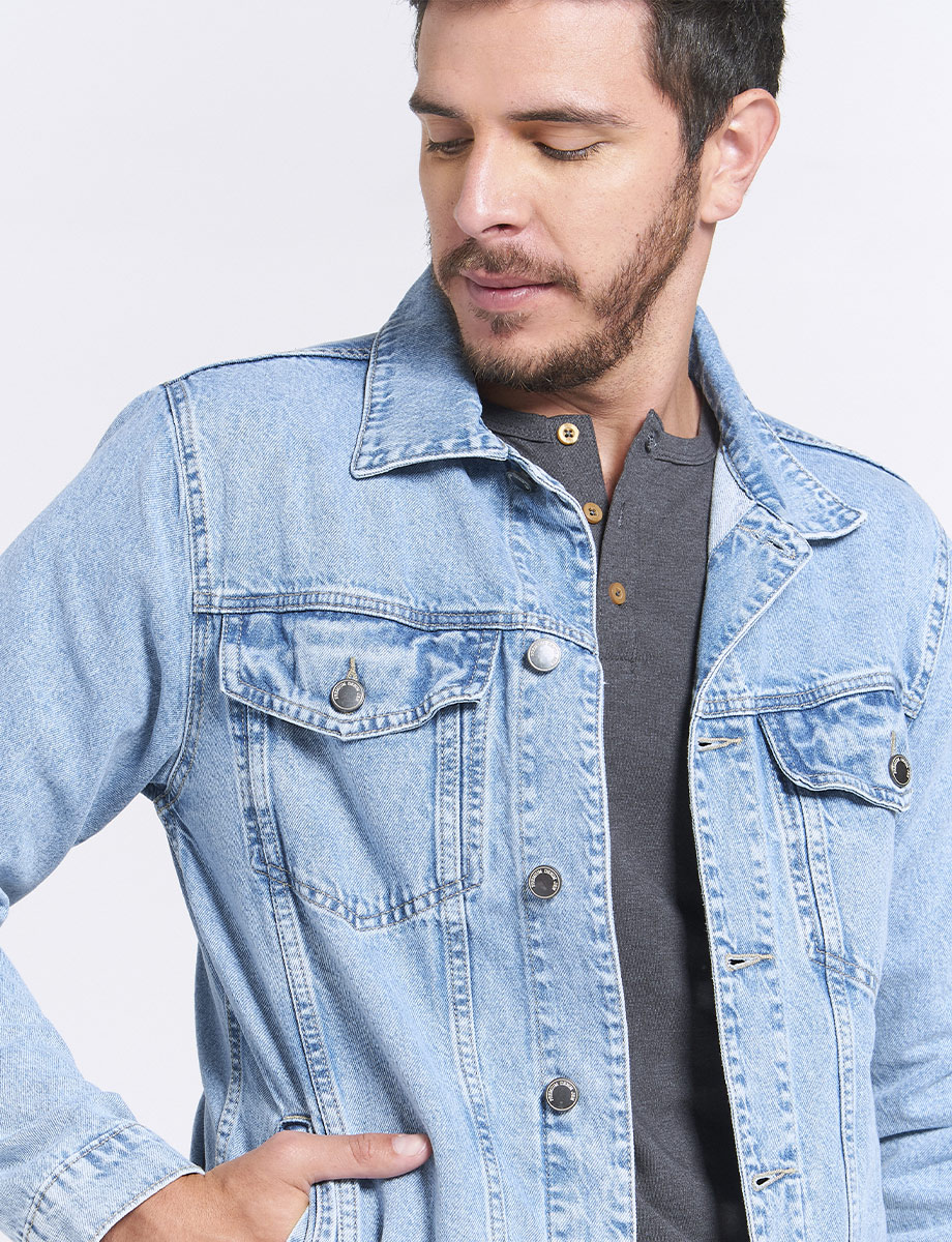 Chaqueta Denim Texas Azul claro