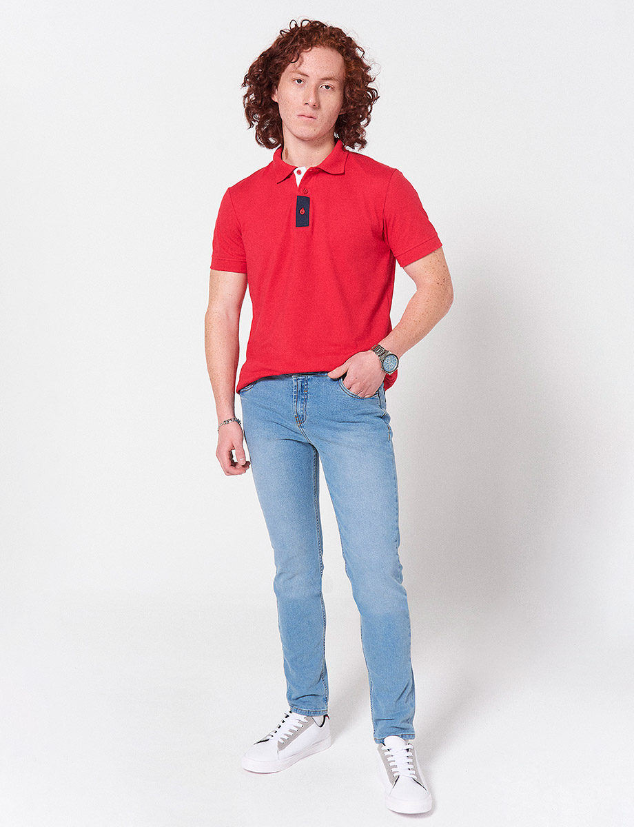 Jean Skinny Azul Claro