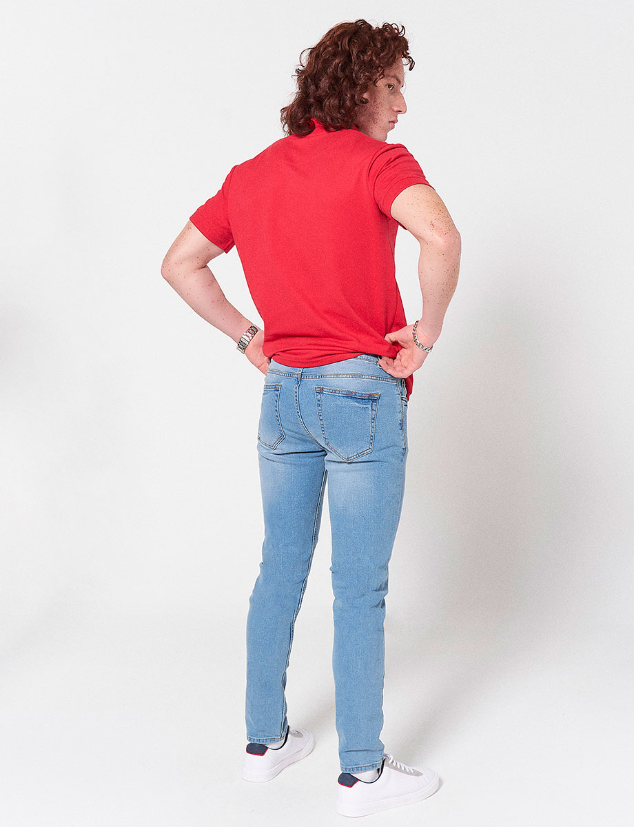 Jean Skinny Azul Claro