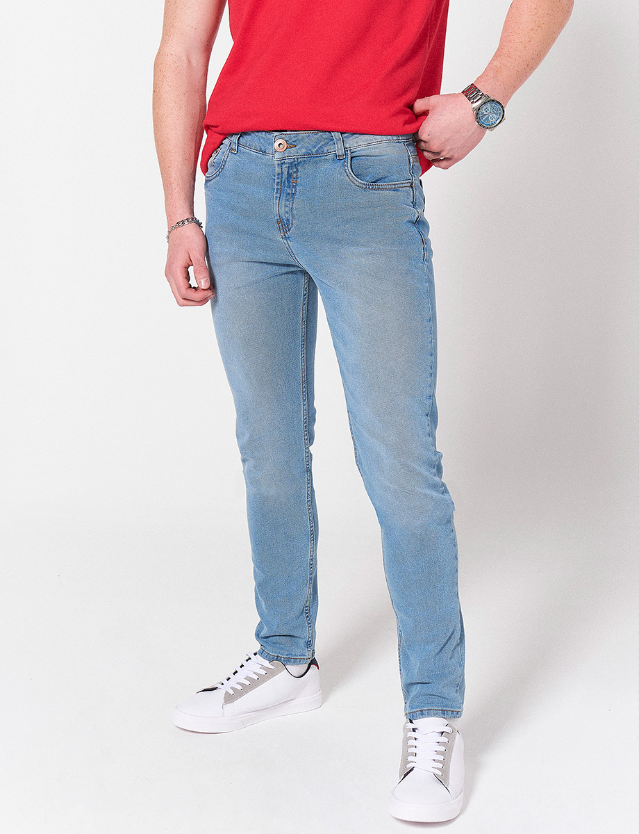 Jean Skinny Azul Claro