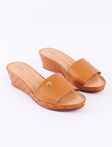 Sandalia Flat Camel