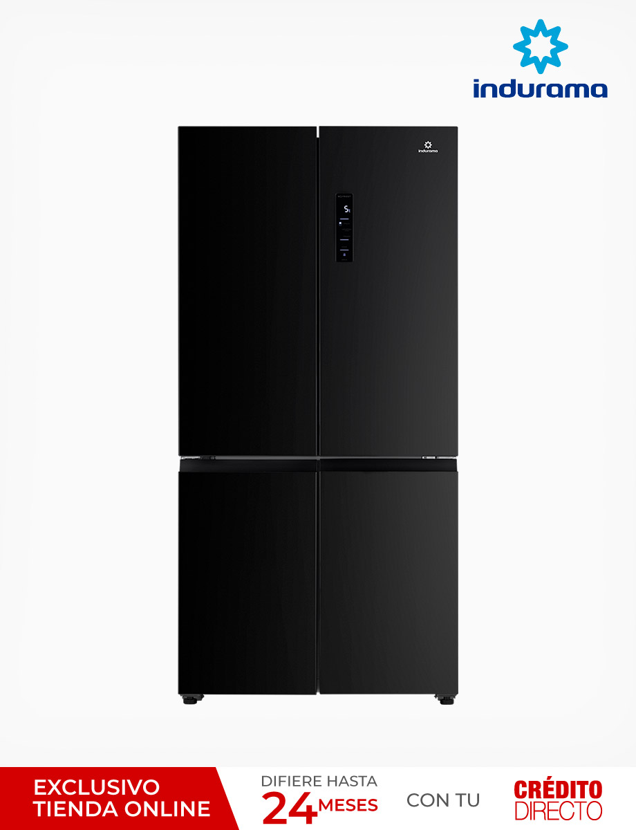 Refrigeradora Cross Door Negra