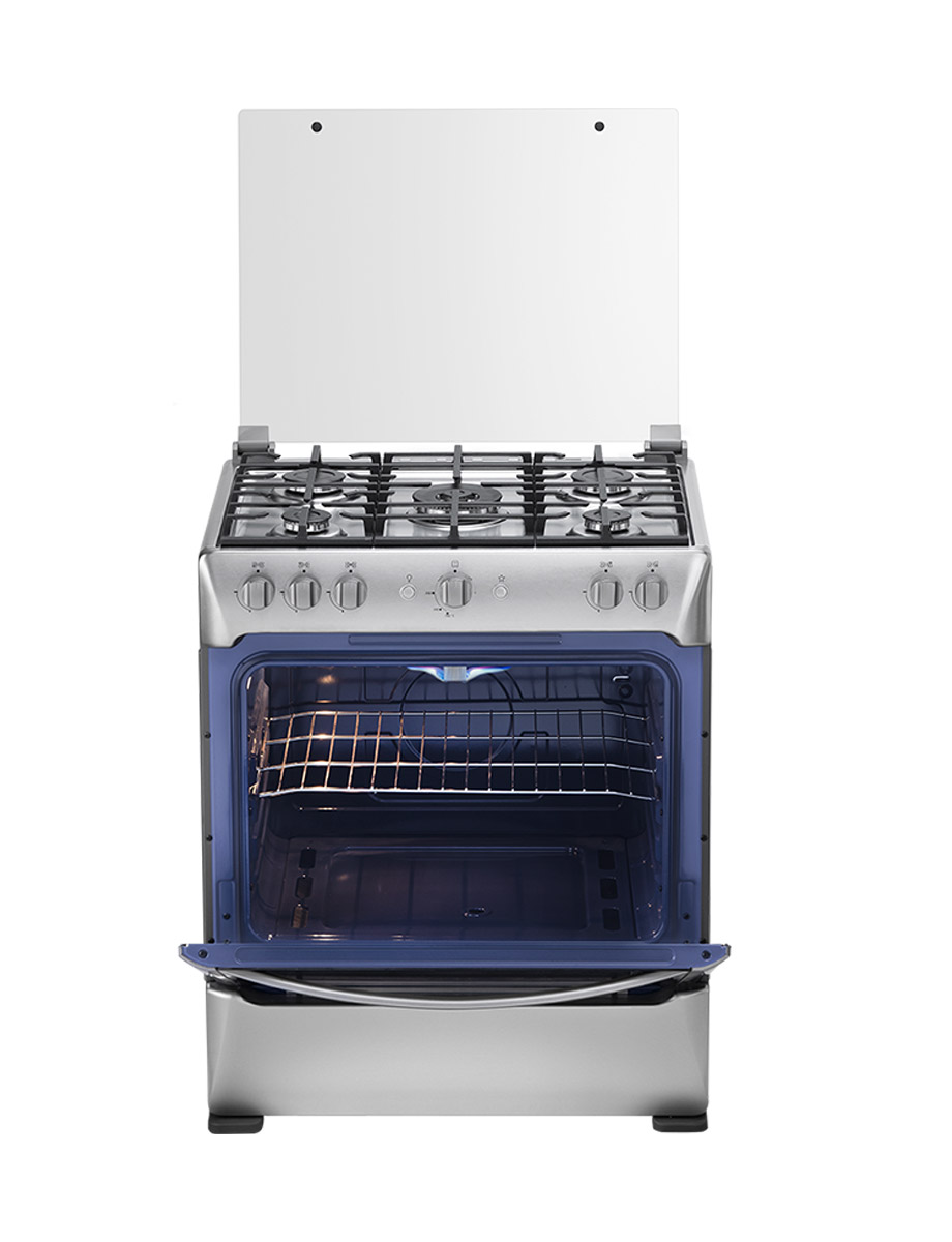 Combo Cocina Turín 5 Quemadores | Indurama + Cilindro de Gas