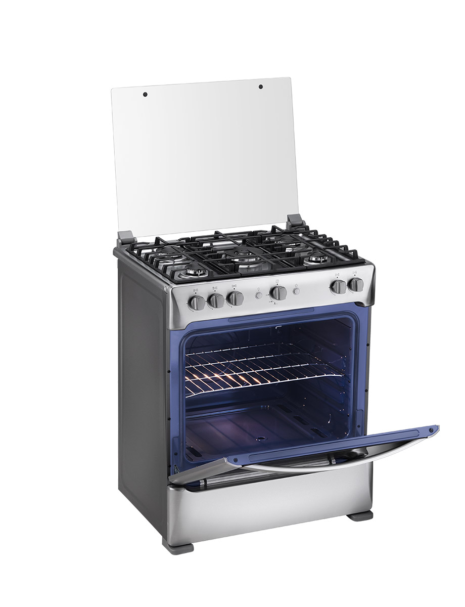 Combo Cocina Turín 5 Quemadores | Indurama + Cilindro de Gas