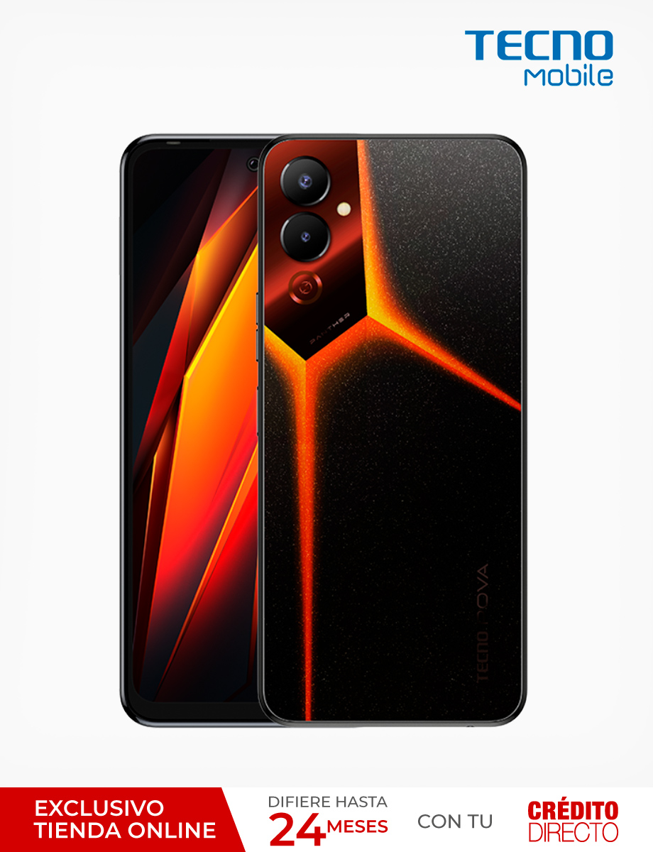 Tecno Pova 4 128GB 6.82" Naranja Rutilo