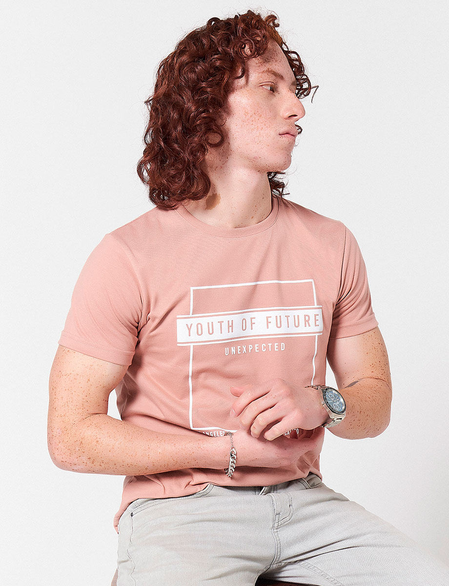 Camiseta Youth The Future Rosado