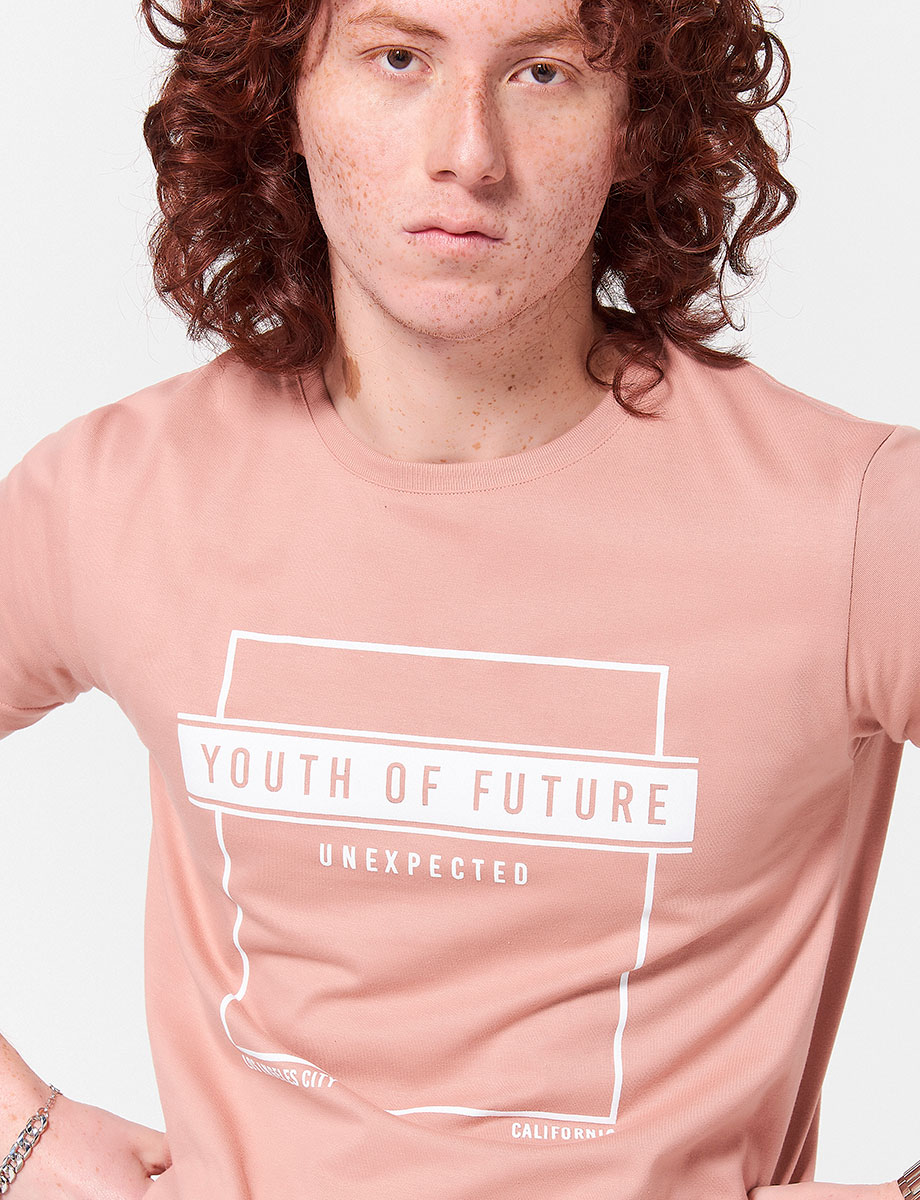 Camiseta Youth The Future Rosado