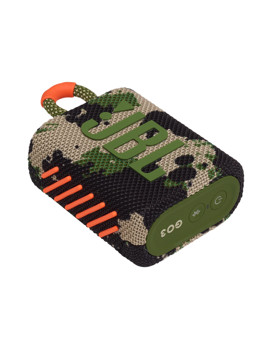 Parlante Inalámbrico JBL Go 3 Camuflaje Militar