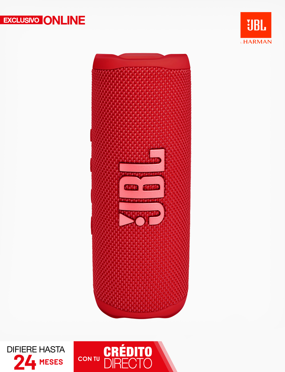 Parlante Inalámbrico JBL Flip 6 Rojo