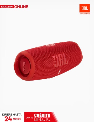 Parlante Inalámbrico JBL Charge 5 Rojo