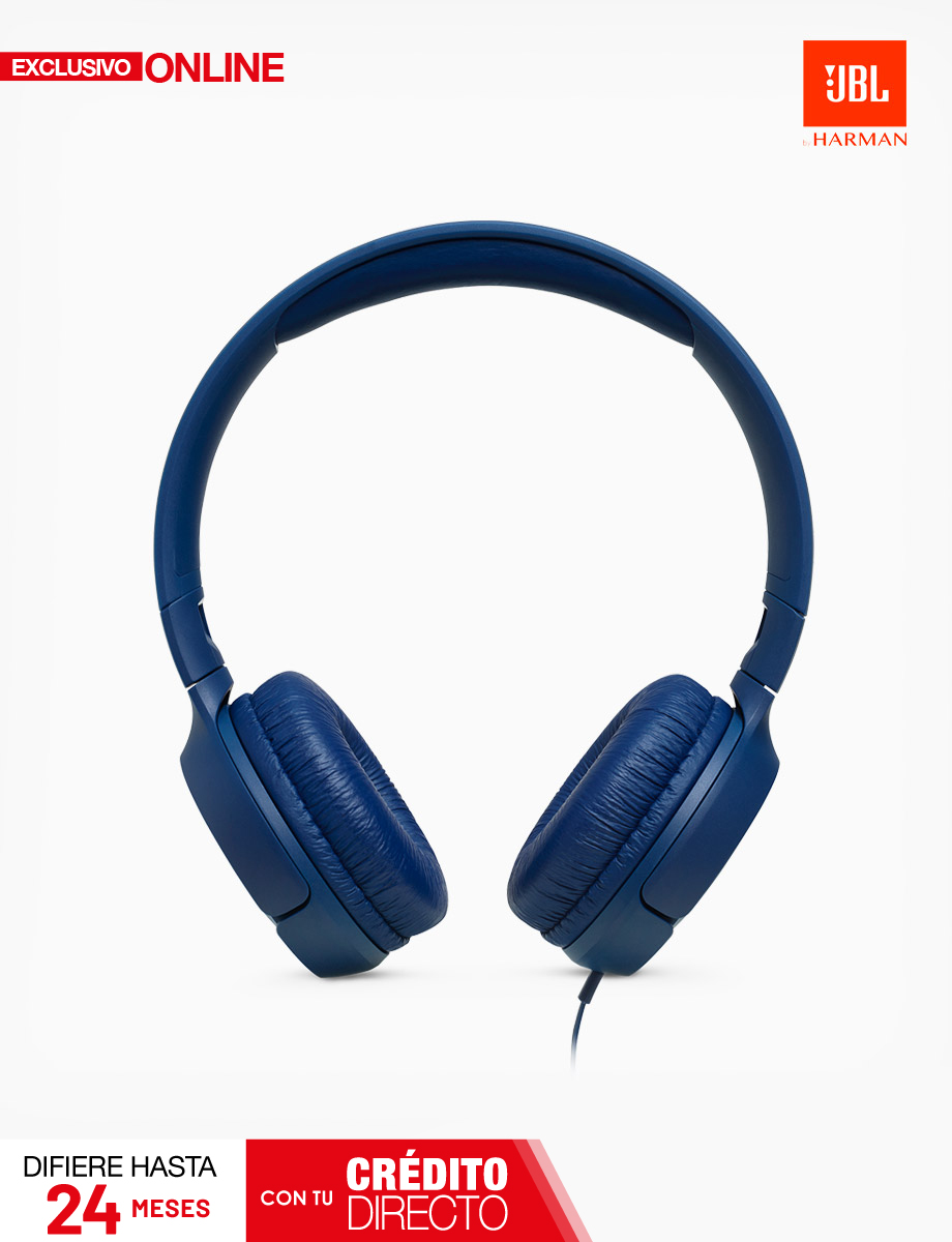 Audífonos Supraaurales JBL Tune 500 Azul