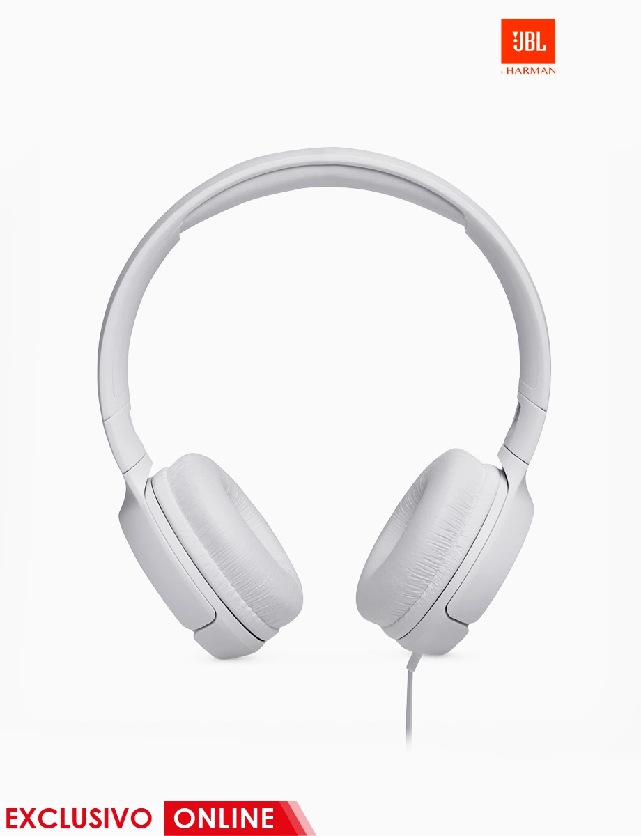 Audífonos Supraaurales Tune 500 Blanco | JBL