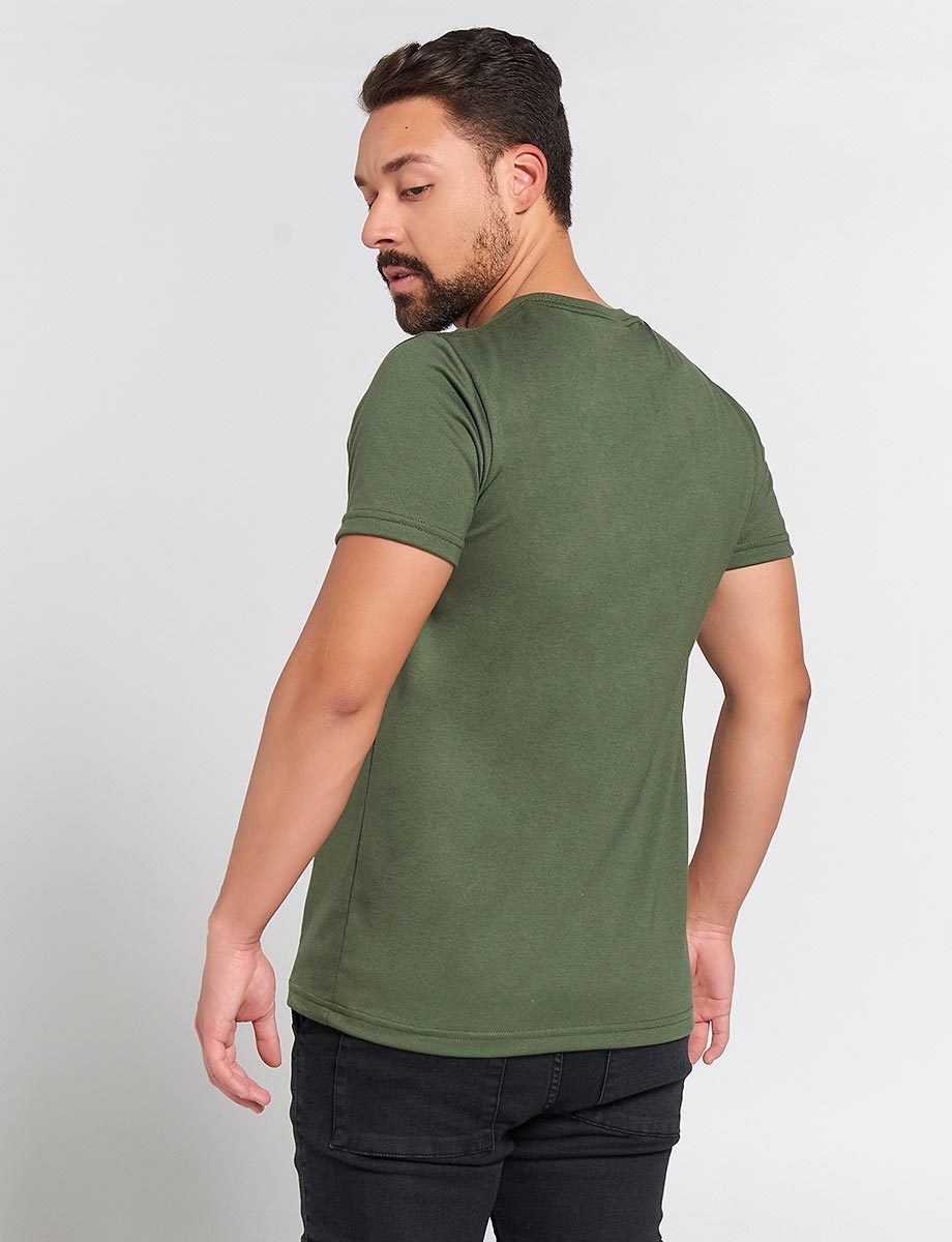 Camiseta Verde militar Urban District
