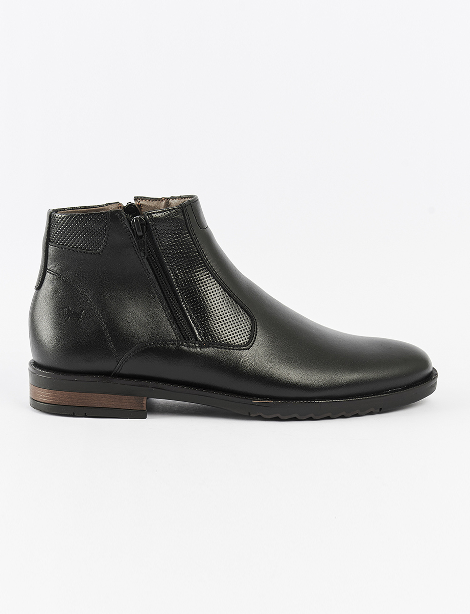 Botin Negro con Cierre