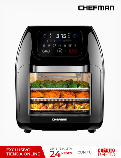 <em class="search-results-highlight">Freidora de Aire</em> con Horno 10 Lt 1700W | Chefman