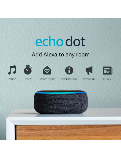 Parlante Inteligente Echo Dot 3ra Generación | Amazon