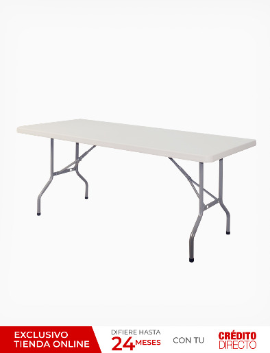 Mesa Plegable Blanco | One