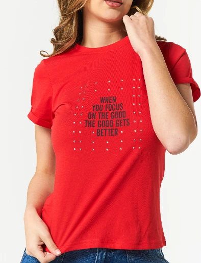 Camiseta Perlas <em class="search-results-highlight">Rojo</em>