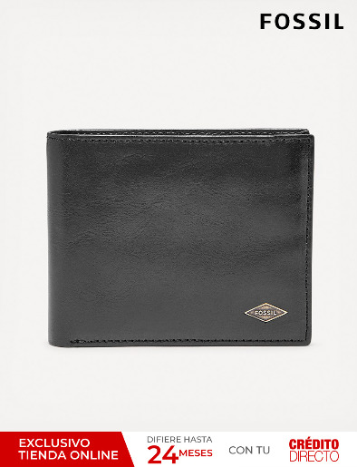 Billetera Casual Negro | <em class="search-results-highlight">Fossil</em>