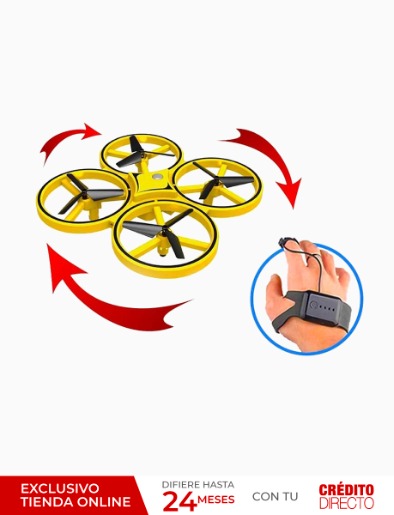 Drone con sensor y control de gestos