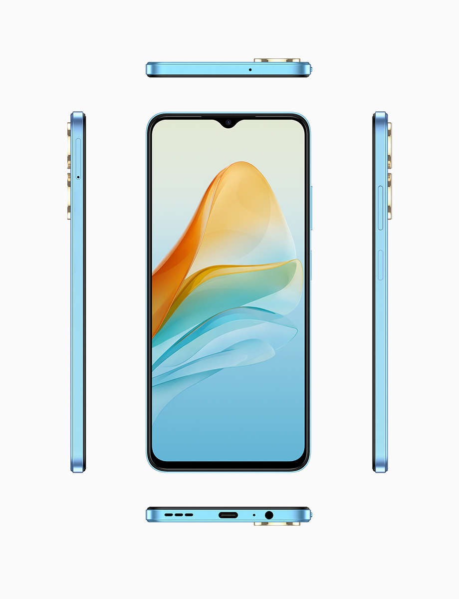 Celular Blade 40 Design de 128GB Celeste Gratis Audífonos Buds 2 | ZTE"