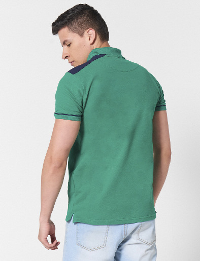 Camiseta Polo Verde Track