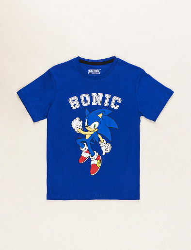 Camiseta Pre Sonic Azul