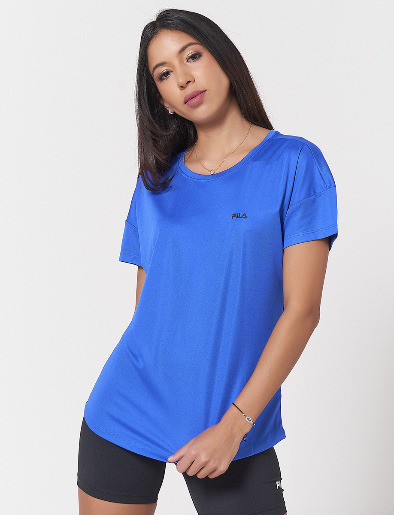 Camiseta Licrada Azul