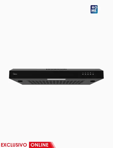 Campana Extractora Acero Inoxidable Negra 60cm | Home & Co